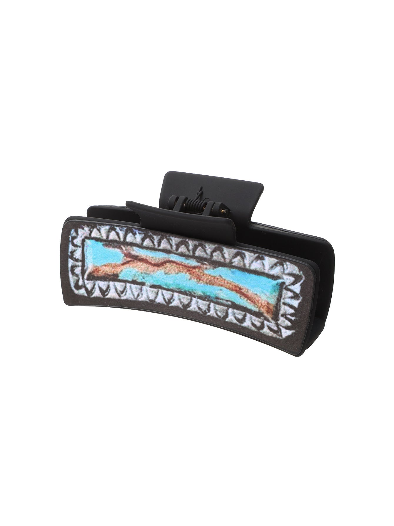 Wholesale Western Style Leather Hairpin Shark Clip